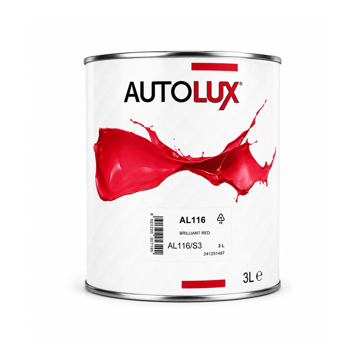 Pigment Vopsea Auto BC Brilliant Red 3L - AL 116