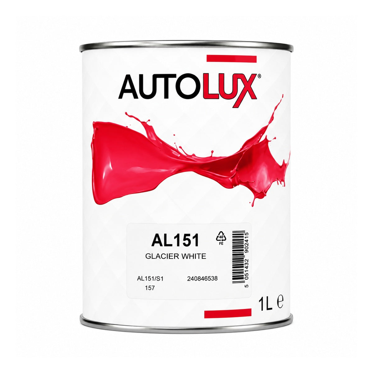 Pigment Vopsea Auto BC Glacier White 1L - AL 151