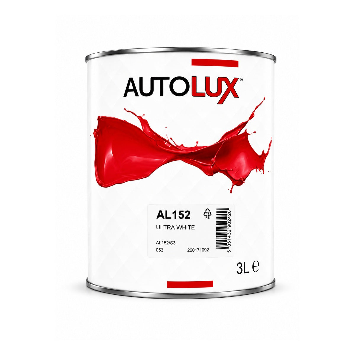 Pigment Vopsea Auto BC Ultra White 3L - AL 152