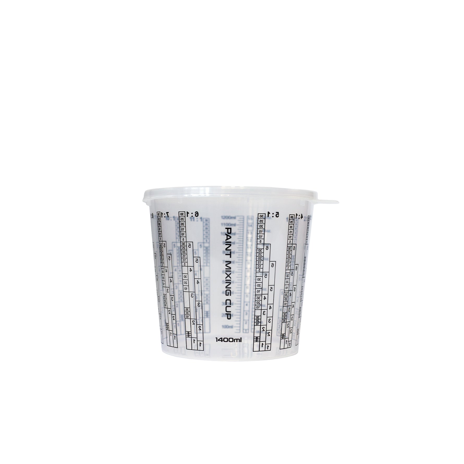 Pahar Gradat Mixare Vopsea 1400ml - Serwo