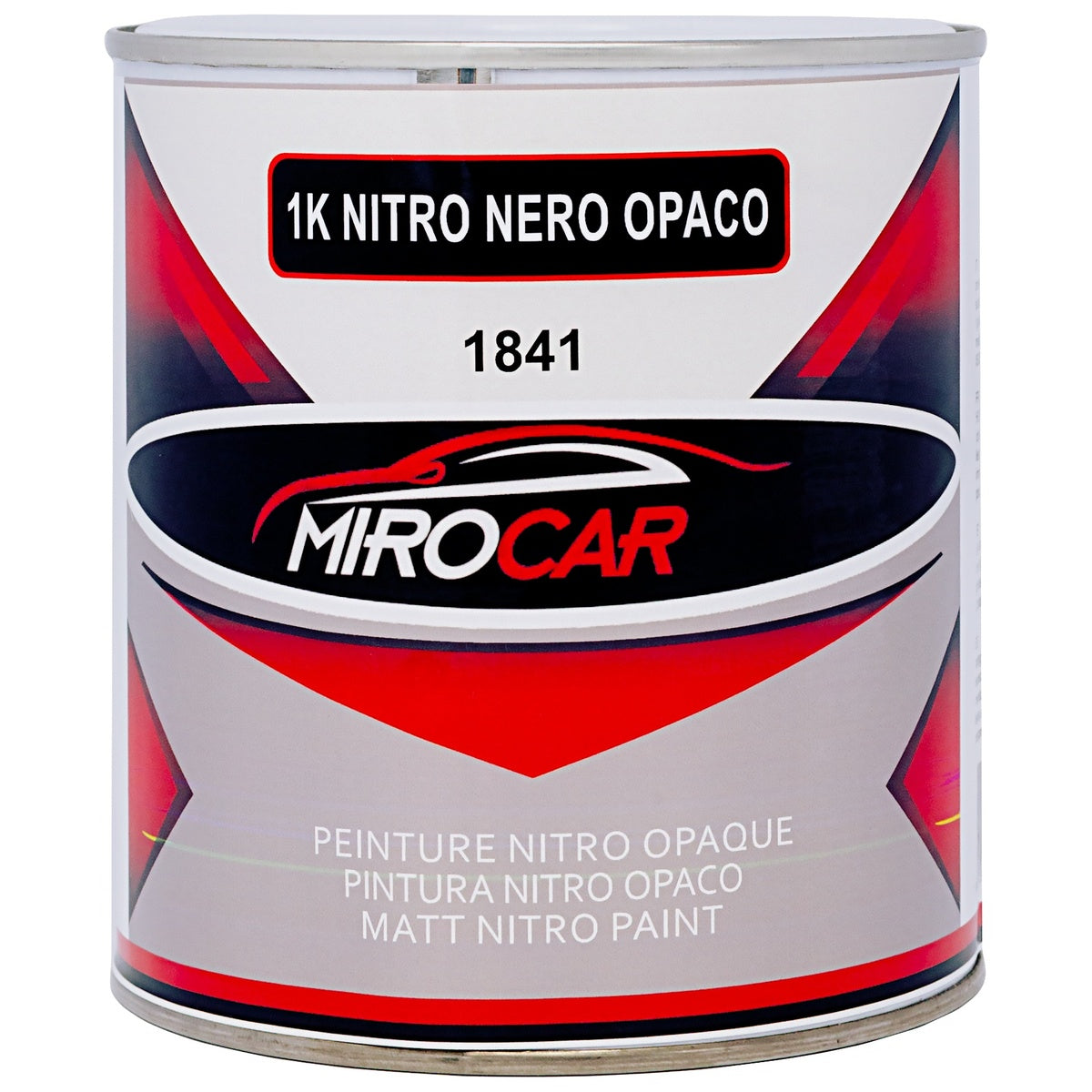 Vopsea Nitro Negru Mat 0.75L - RV1841