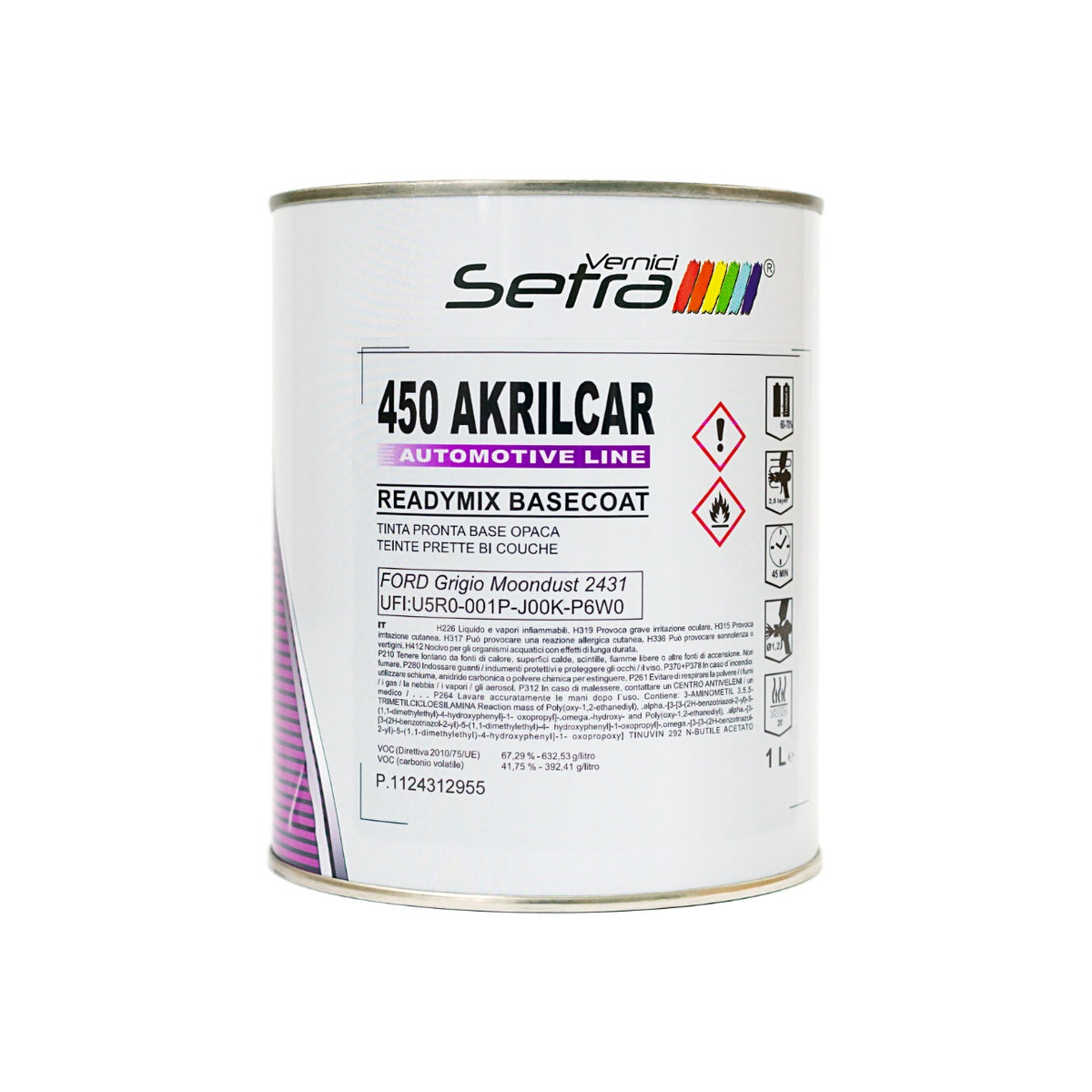 Vopsea Ready Mix Ford 2431 Moondust Silver 1K 1L