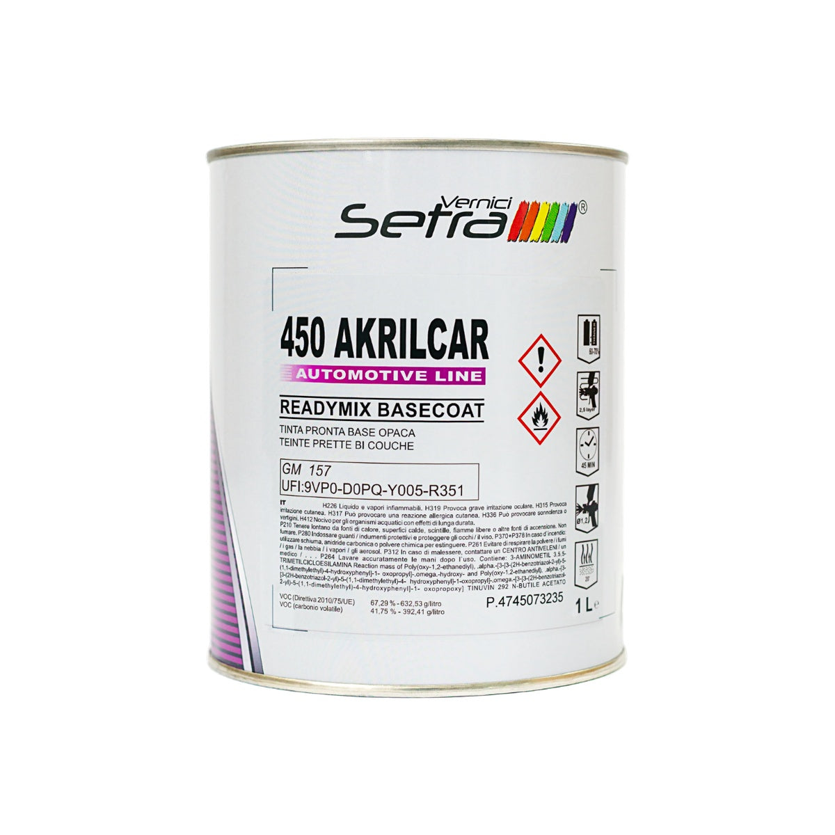 Vopsea Ready Mix Opel 157 Starsilber 1K 1L
