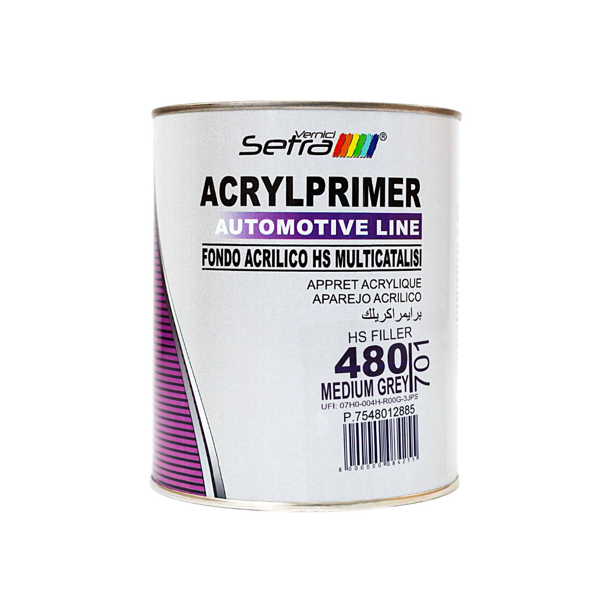 Primer Acrilic 2K 5:1 Gri RAL 7001 1L - 480
