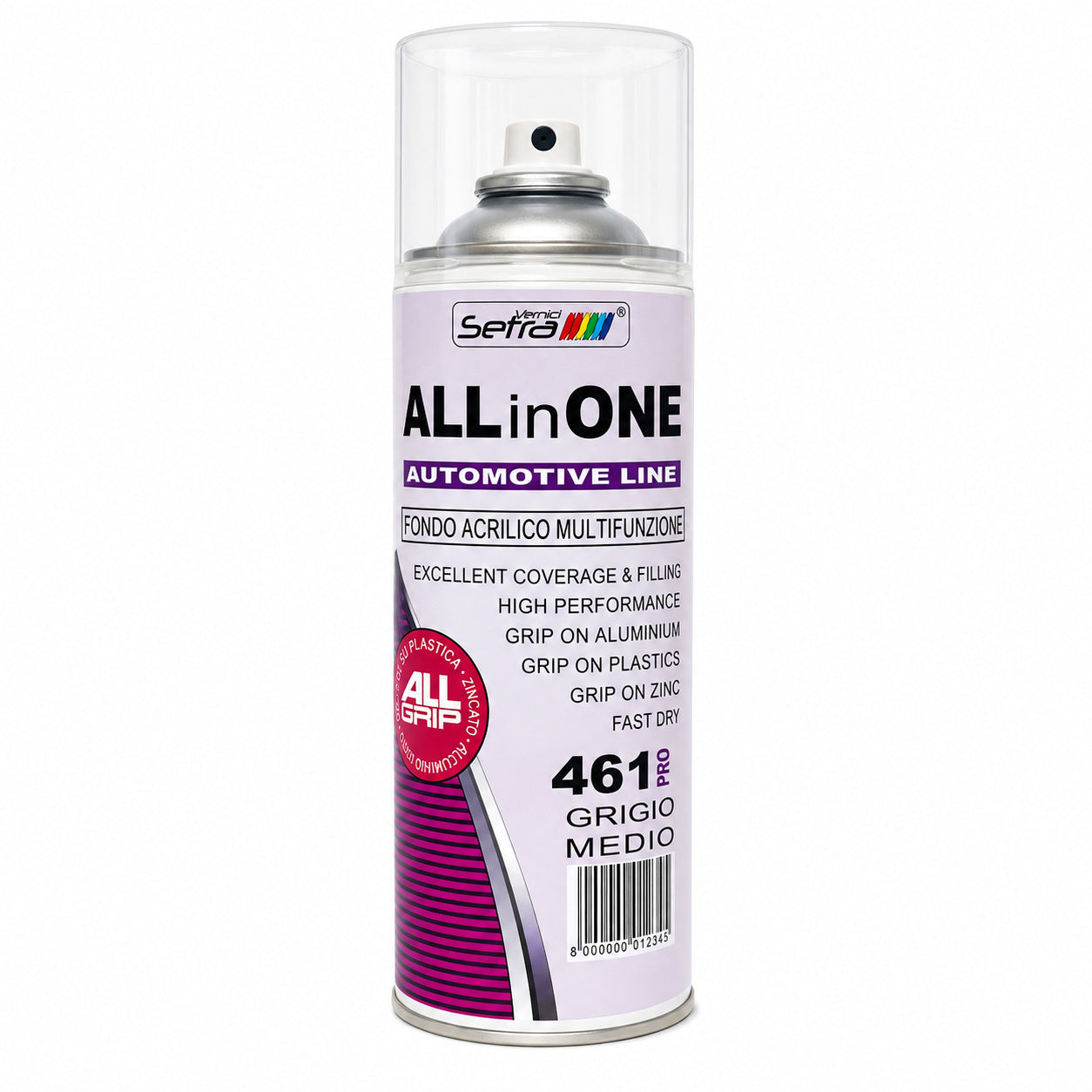 Spray Grundfiller 1K Gri RAL 7001 400ml - 461