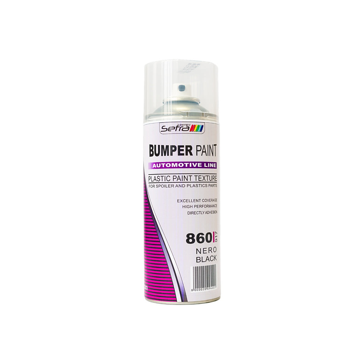Spray Vopsea Bumper Negru RAL 9017 400ml - 860