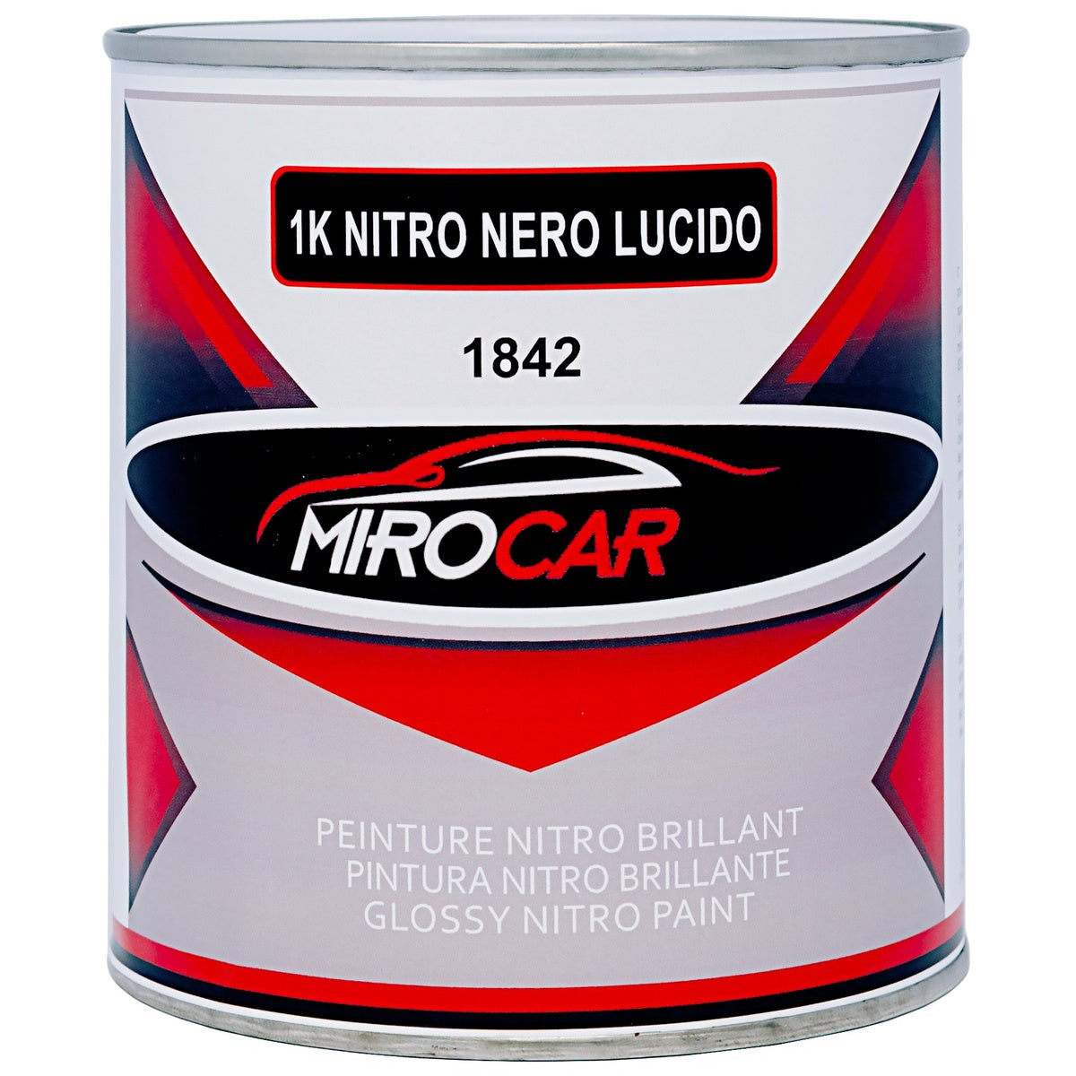 Vopsea Nitro Negru Lucios 0.75L - RV1842
