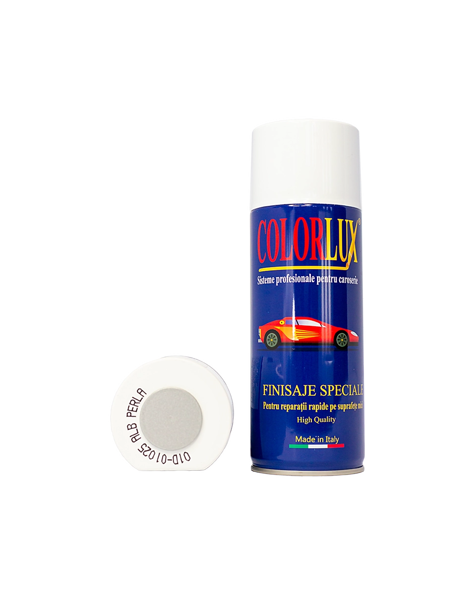 Spray Vopsea Alb Perla (D10), 400ml - COLORLUX