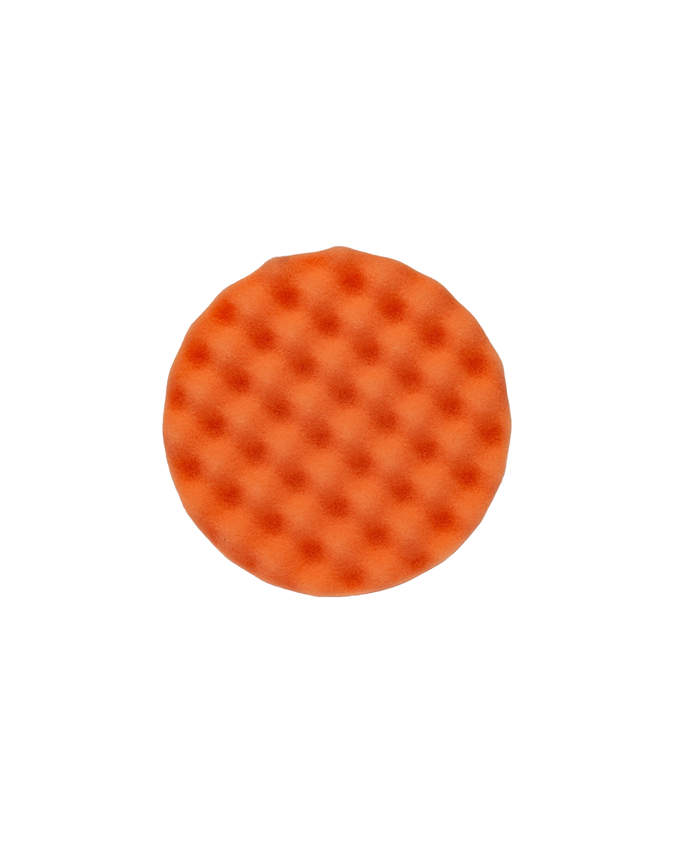 Polírozó szivacs narancssárga hullámos 150x25mm, 535404