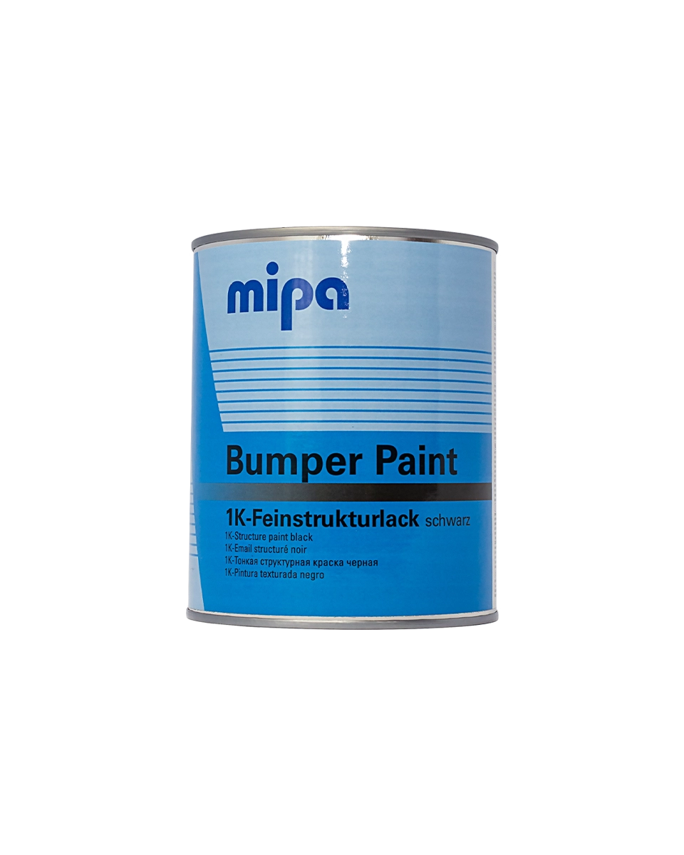 Vopsea BUMPER 1K Negru, 1L - Mipa