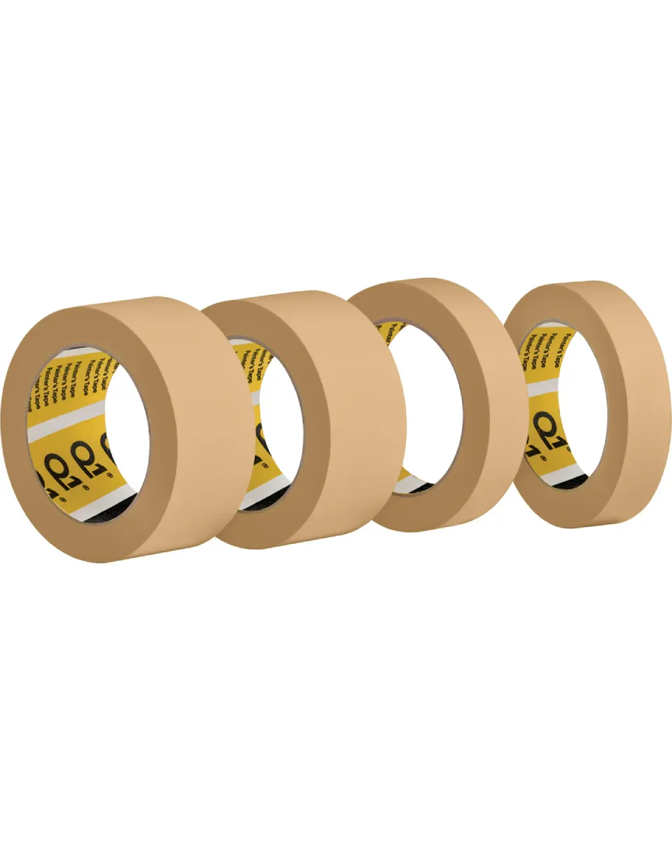 Autós maszkolószalag, Q1 CarBasic, barna 80°C, 18mm, 24mm, 30mm, 36mm, 48mm x 50m
